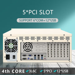 4U B85 SUPPORT 4TH CORE CPU INDUSTRAIL PC INDUSTRAIL CONTROL MACHINE VISION PC