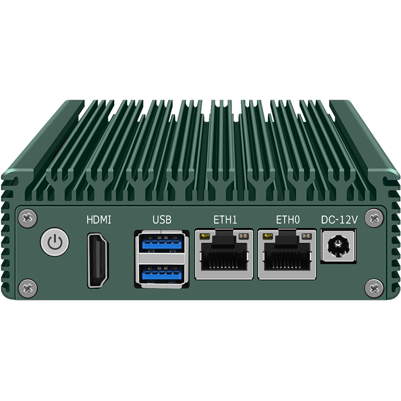 X86-P1 N3050/N3160/N3700 DUAL GIGABIT SIDEROUTER Acquisition Gateway Smaller MiniPC