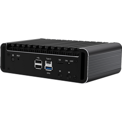 J6412/J6413 SOFT ROUTER I226/2.5G NIC DUAL MEMORY SLOT MINI-HOST /IKUAI/NAS/PVE/ESXI ENERGY-SAVING COMPUTER FANLESS MINIPC