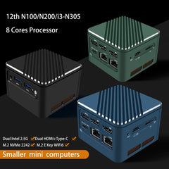M1 12th Gen Alder Lake i3 N305 N100 2xIntel 2.5G LAN Home office MINIPC
