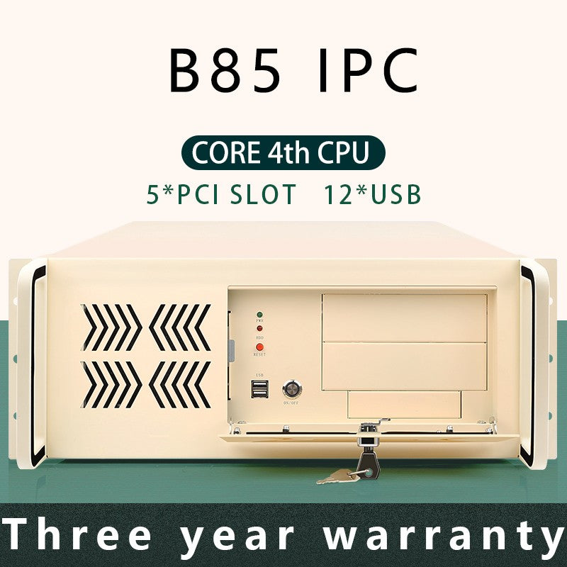 4U B85 SUPPORT 4TH CORE CPU INDUSTRAIL PC INDUSTRAIL CONTROL MACHINE VISION PC