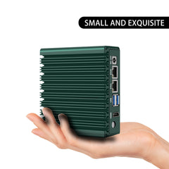 X86-P1 N3050/N3160/N3700 DUAL GIGABIT SIDEROUTER Acquisition Gateway Smaller MiniPC